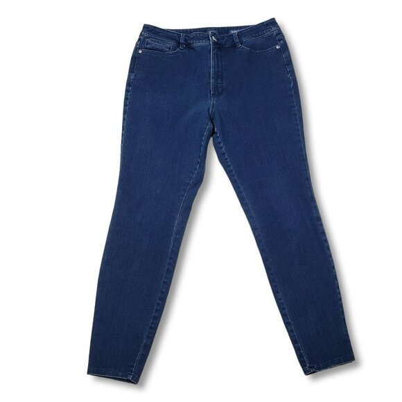 J. Jill Denim - J Jill Premium Flex High Rise Legging Jeans Womens 12 Dark Wash‎